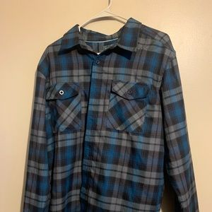 Mountain Hard Wear blue flannel